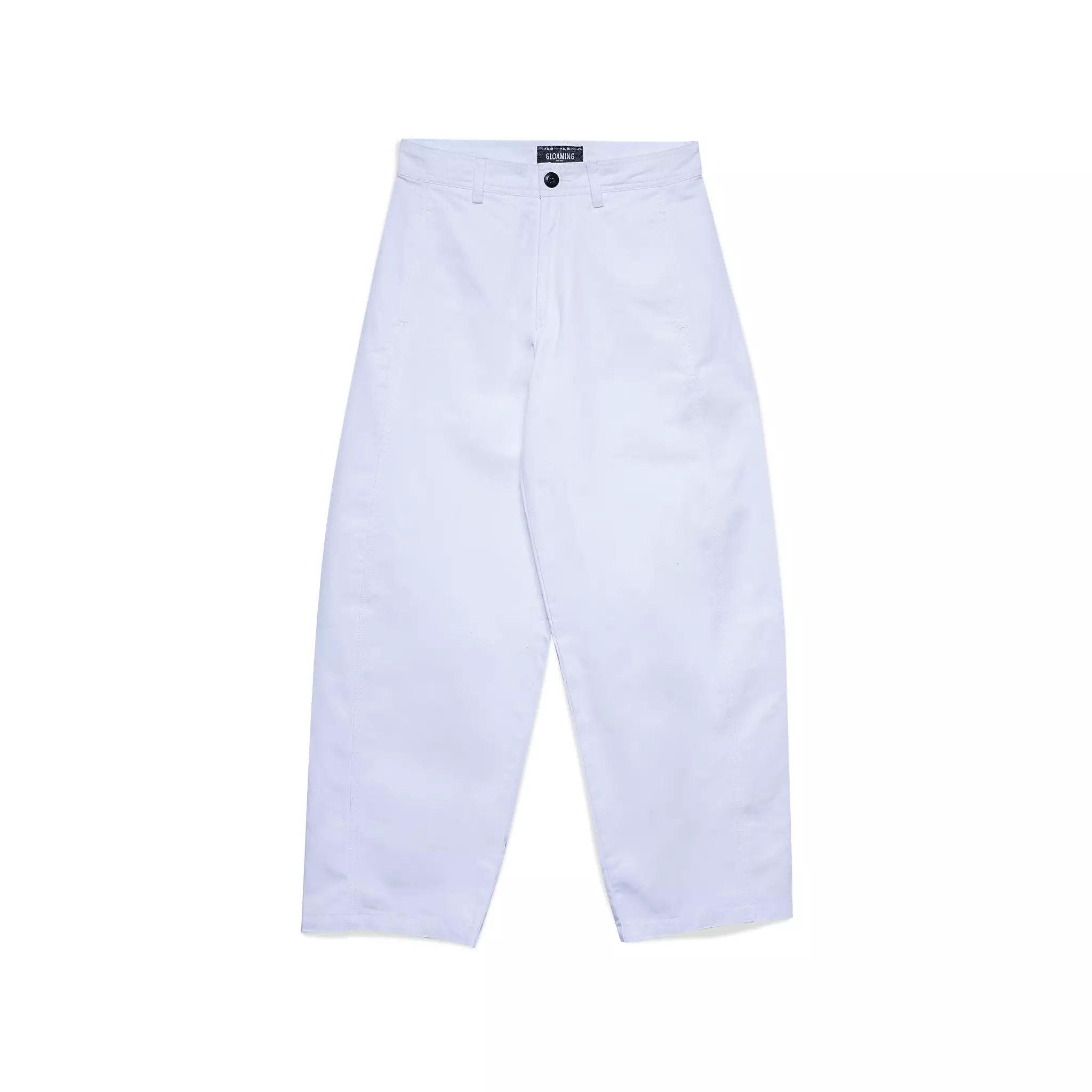 Gloaming Celana Barrel Twill Baggy Unisex White