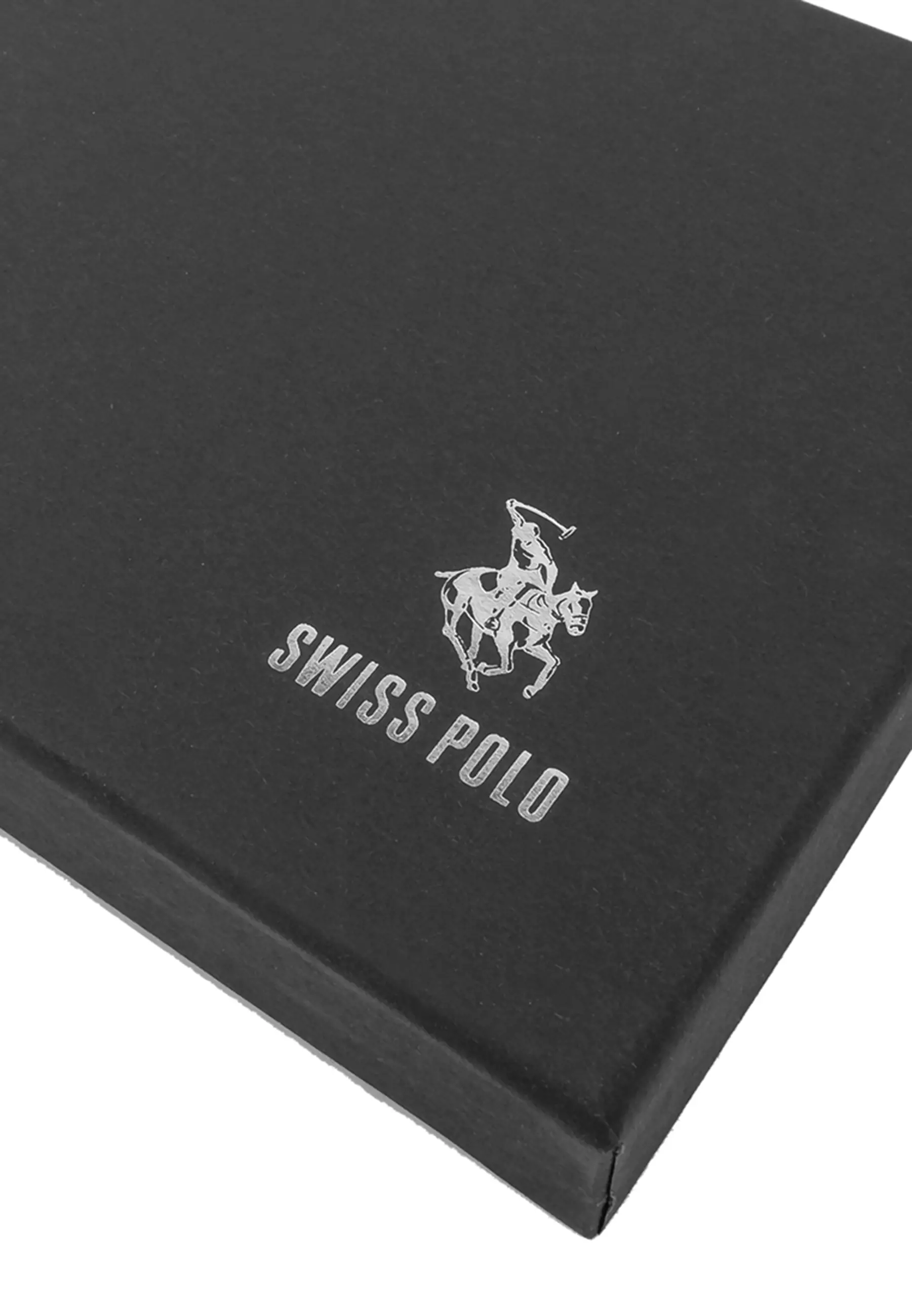 Buy Swiss Polo Premium Short Wallet Box Black 2024 Online ZALORA