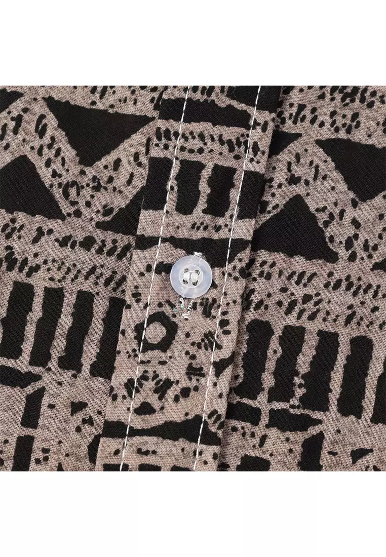 Printed Short-Sleeved Shirt YL5820