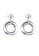 Vedantti white Vedantti 18k The Circle Solid Earrings in White Gold 2FE92AC102A825GS_1