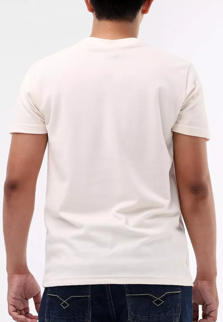 Round Neck Pique Short Sleeve