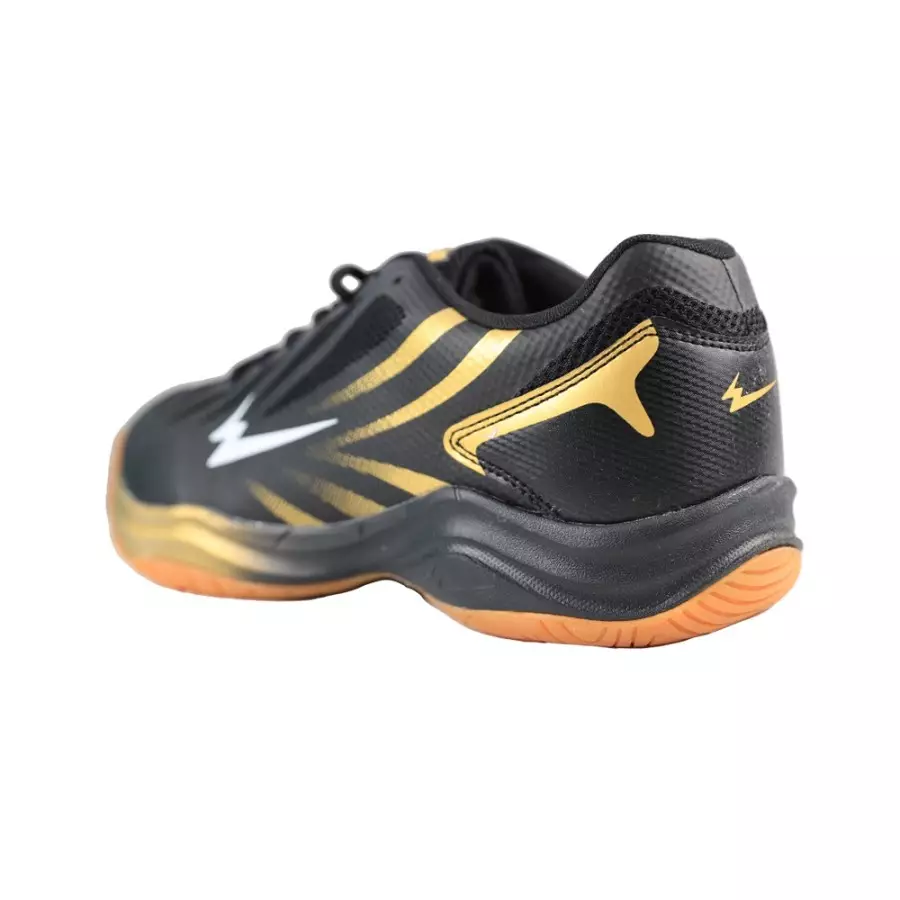 SEPATU BADMINTON EAGLE CLYDE BADMINTON SHOES - HITAM EMAS