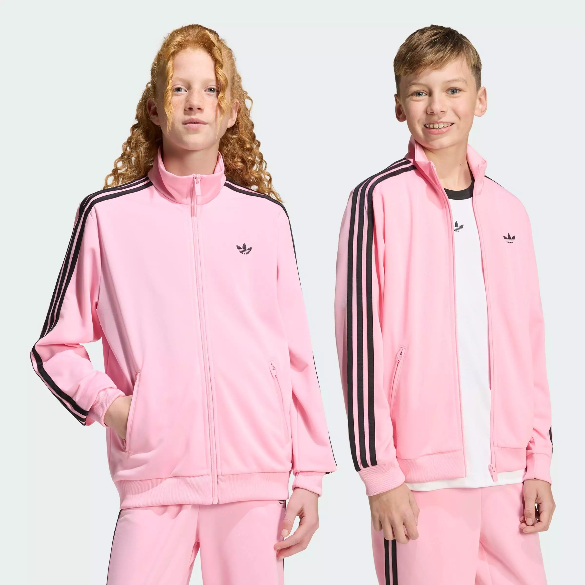 Lifestyle FIREBIRD LOOSE TRACK TOP Unisex Pink KE0895