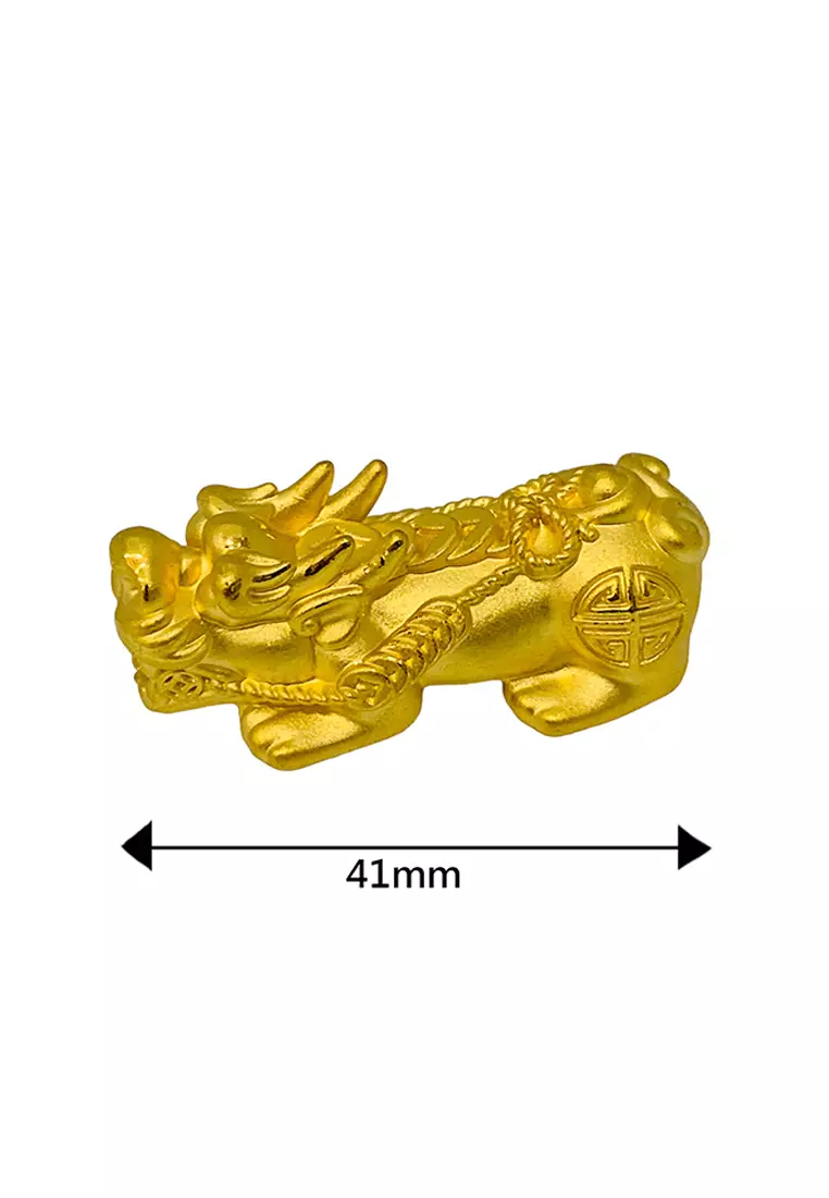 LITZ 999 (24K) 金貔貅 EPC1196 7.15G 41MM