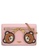MOSCHINO pink Double Teddy Bear Chain Wallet (zt) B2871ACB76C102GS_1