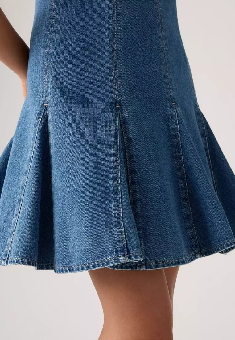Levi's® Women's Denim Godet Dress 005NY-0001