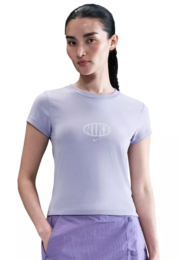 ★ Nike★ Sportswear Chill Knit T-shirt W Medium Ash Purple Buy Nike Sportswear Chill Knit T-Shirt 2025 Online | ZALORA