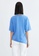 URBAN REVIVO blue Asymmetric T-Shirt 45C6EAA79D571EGS_2