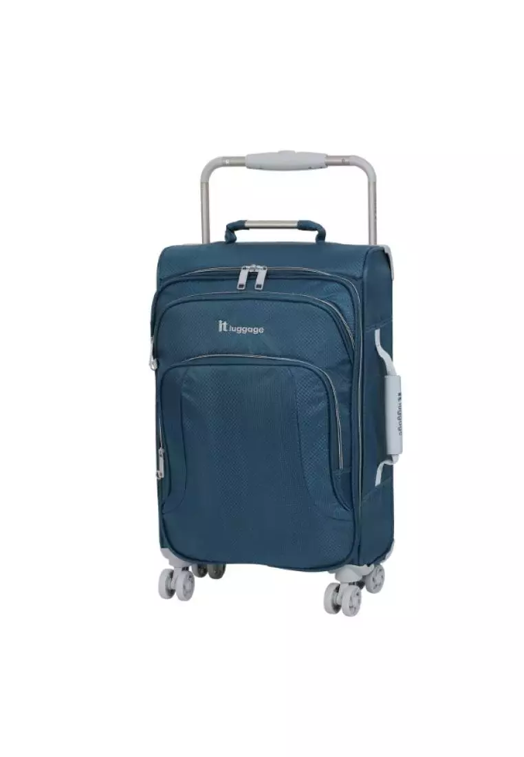 Buy IT Luggage World's Lightest Active Blue Handcarry 2024 Online ...