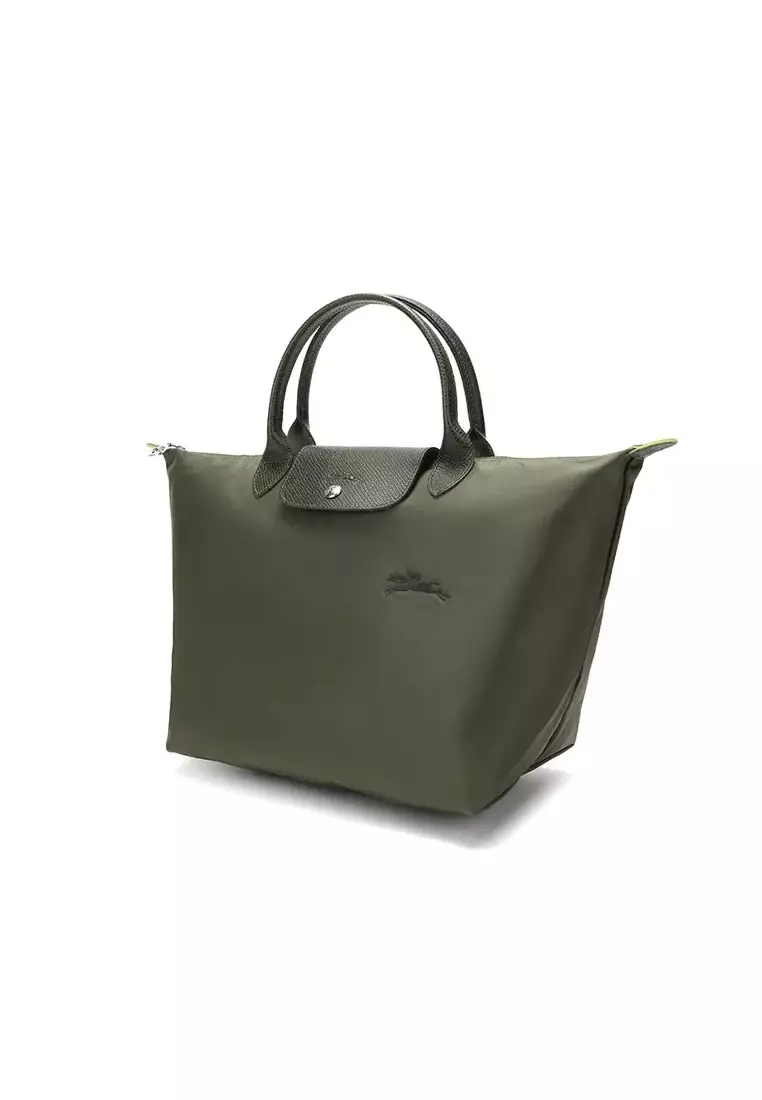 Buy LONGCHAMP Women's Le Pliage Green M Handbag in Forest Color L1623 ...
