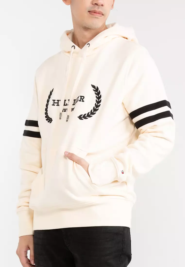 Tommy hilfiger fleece hoodie hotsell