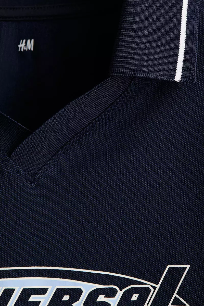 COOLMAX® Printed polo shirt