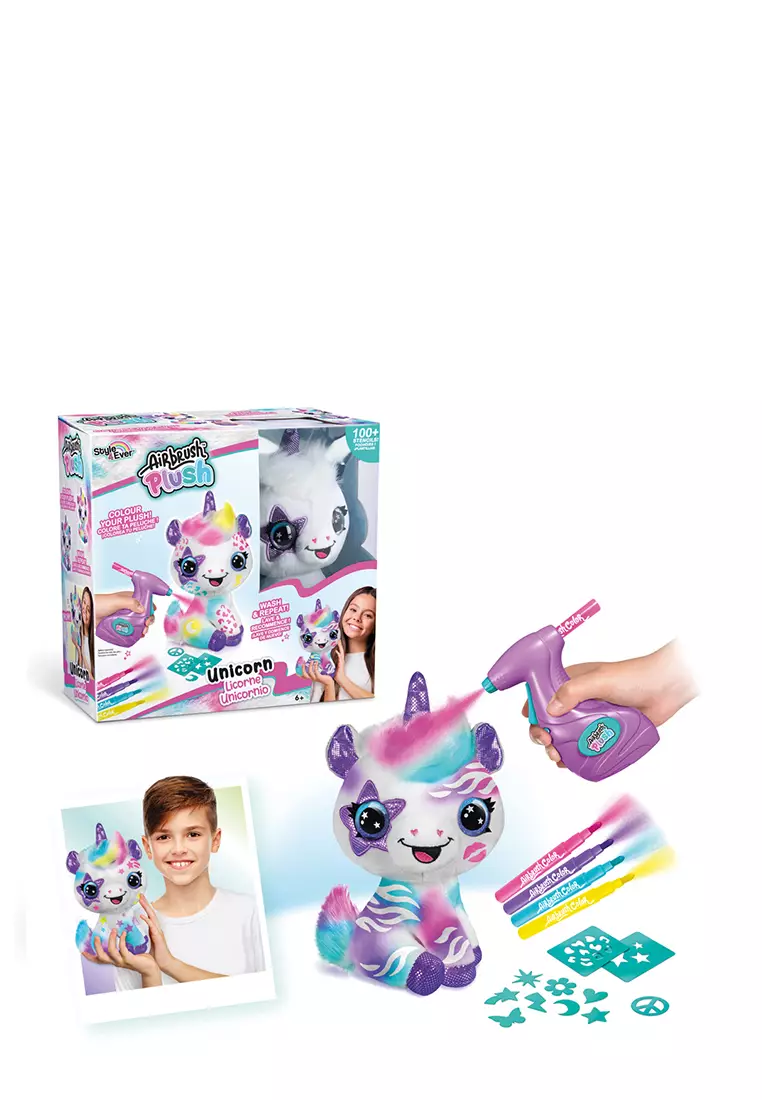 Canal Toys - Airbrush Plush Unicorn