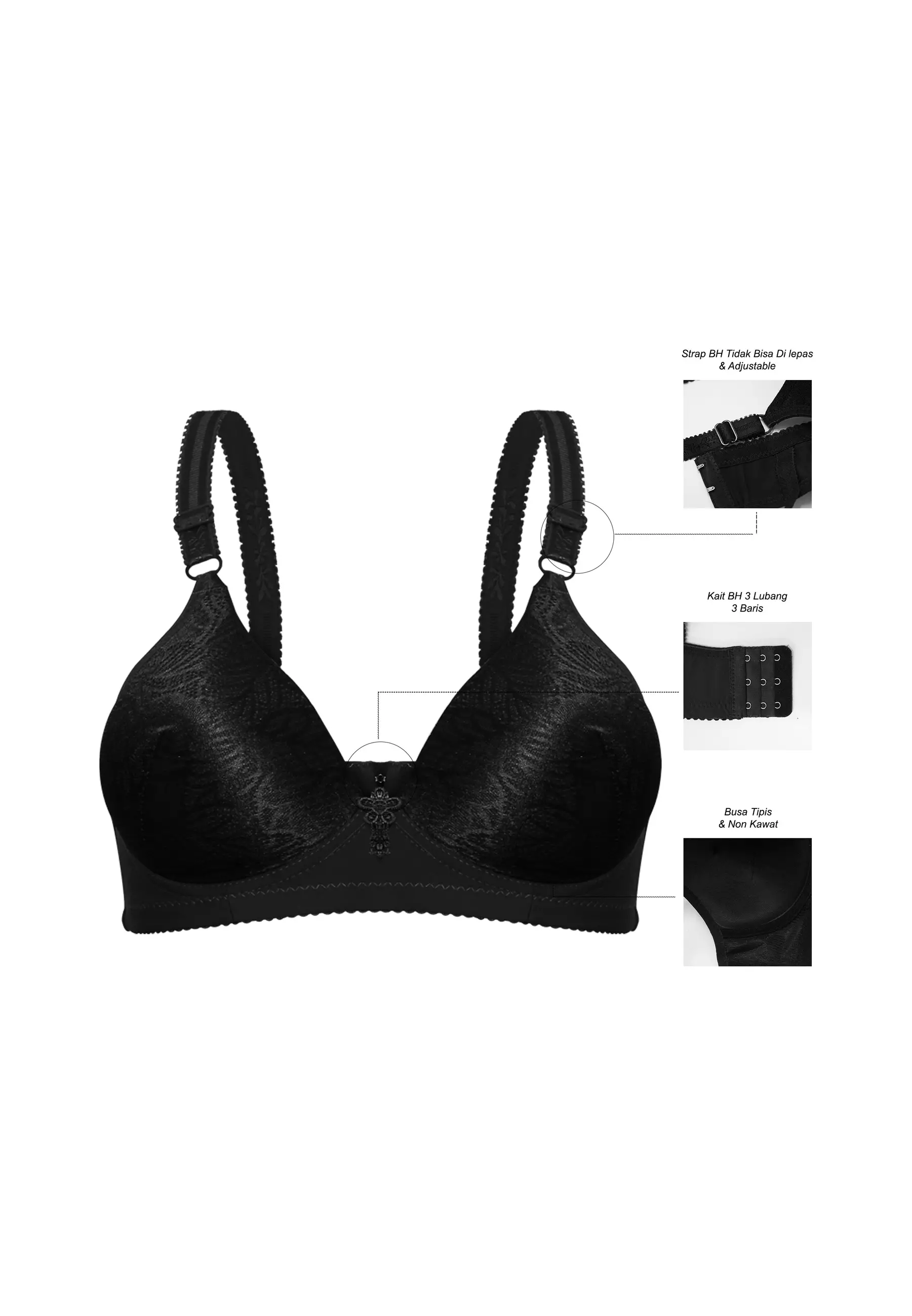 You’ve (YouHave) Bra Wanita Pakian Dalam Wanita BH Bra-100035