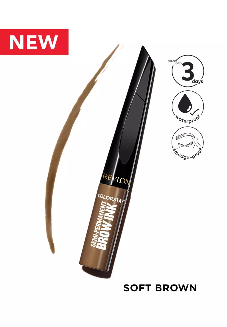 Discount on Revlon  shoes - SKU: Revlon Colorstay™ Semi-Permanent Brow Ink 3-Day Wear, Waterproof, Smudge-Proof, Transfer-Proof Soft 