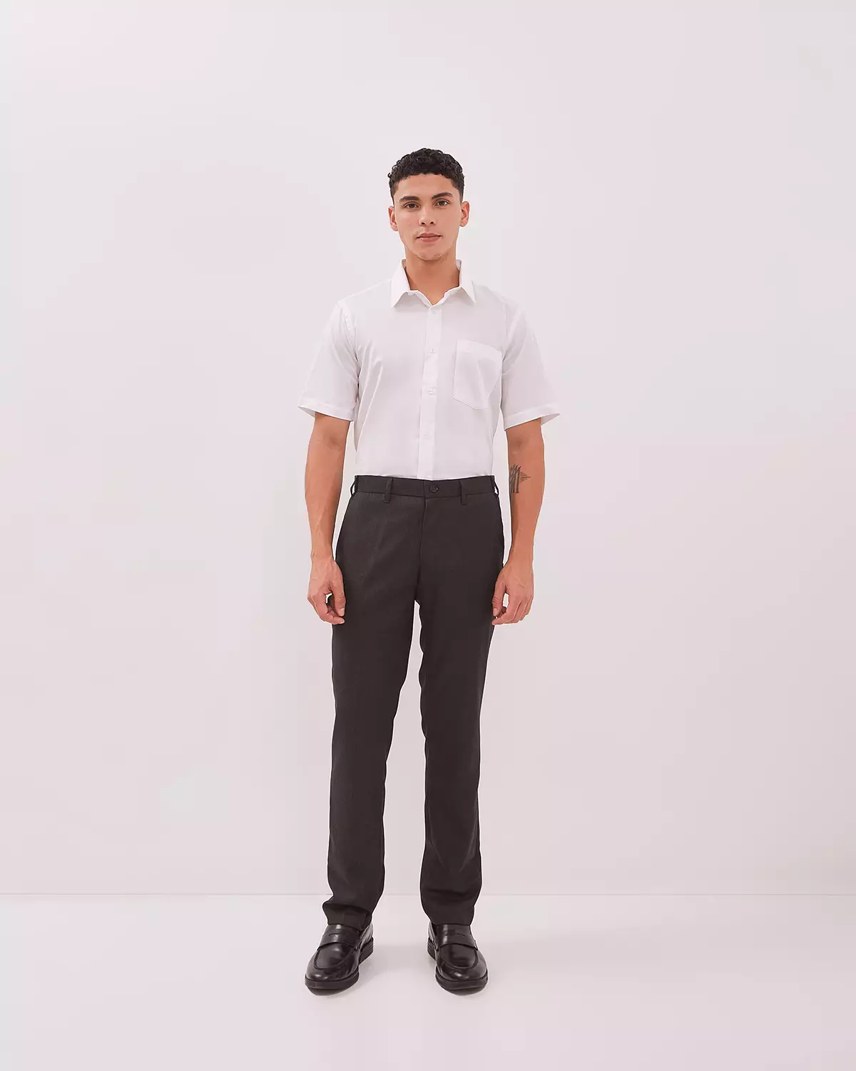 MEN'S FORMAL SLIM FIT GRAY TROUSERS