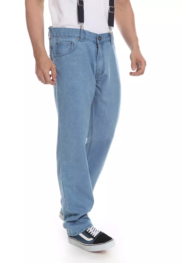 Big size Jeans Non Stretch L-Blue NS2103