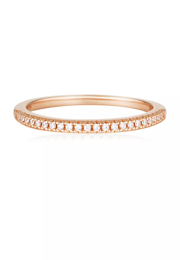 Buy GEORGINI GEORGINI ICONIC BRIDAL ANNE BAND ROSE GOLD 2023