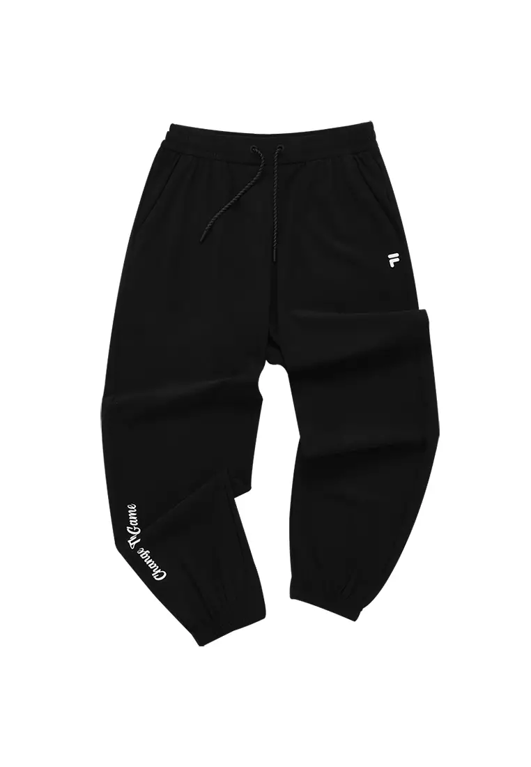 FILA FUSION Men s URBAN TECH STREET SPORTS Knit Pants in Black