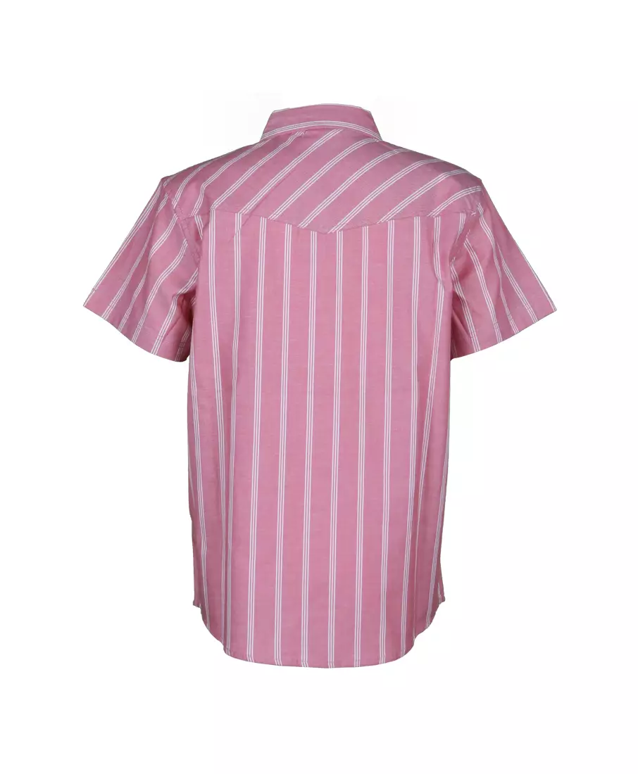 Pito Dito Boy Brenton Kemeja Pendek Anak Pink - Size 4