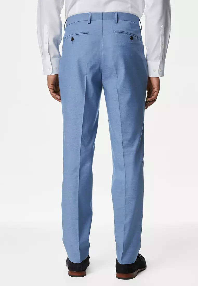 Slim Fit Stretch Suit Trousers