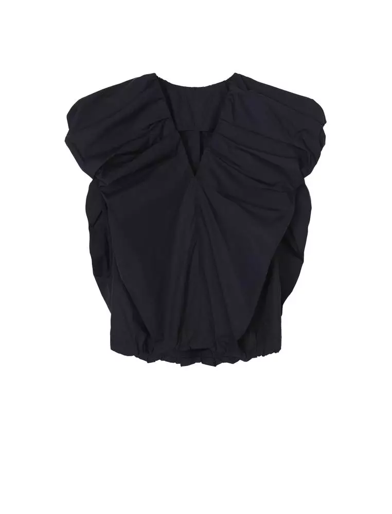 V-Neck Avant-Garde Elegant Sleeveless Top