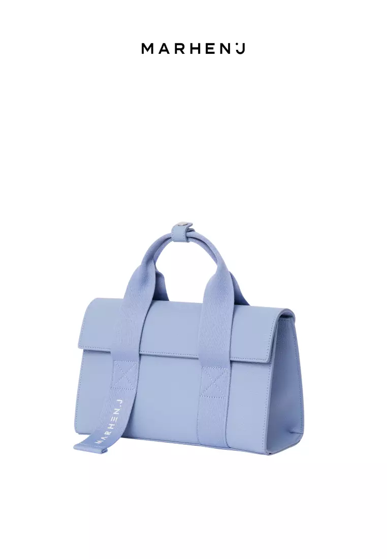 LUDY Vegan Leather Crossbody Bag Sky Blue