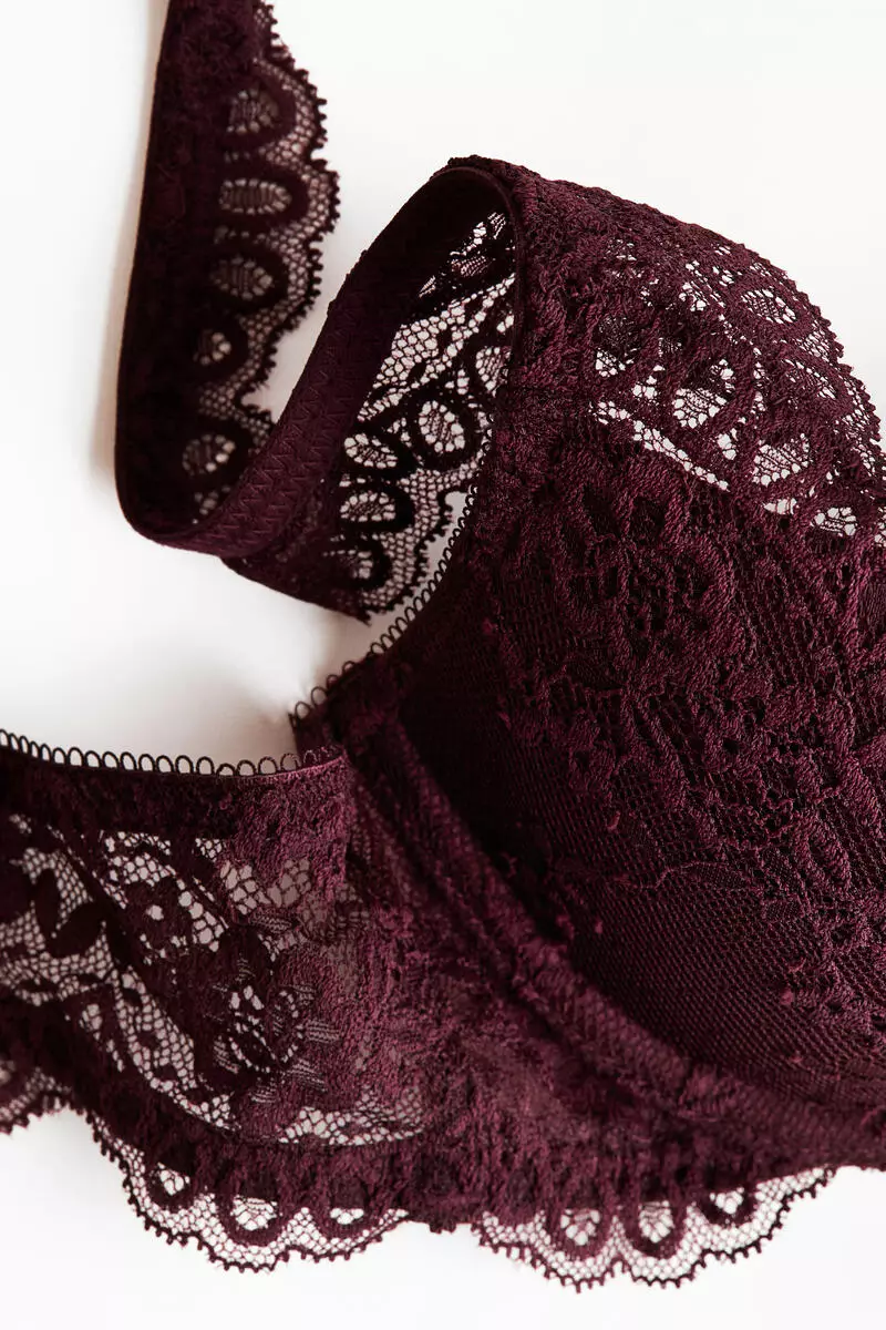 Lace push-up bra
