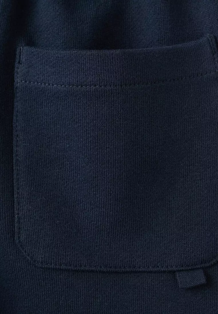 Cotton Cargo Jogger Pants