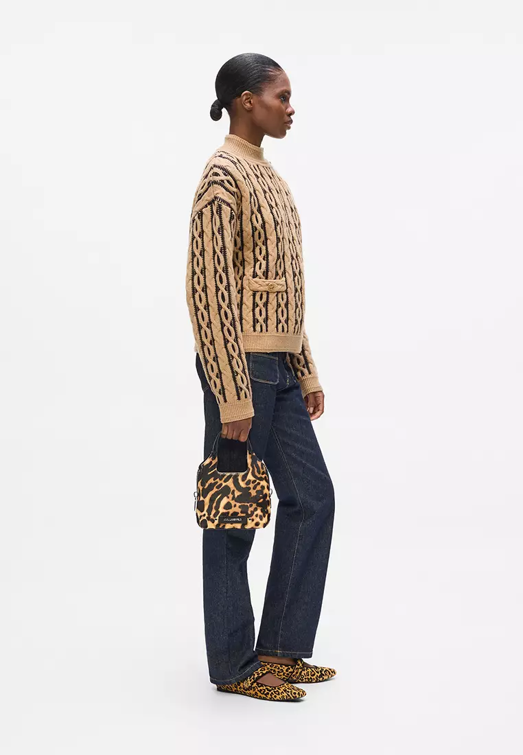K/Hardware Leopard Mini Tote Bag