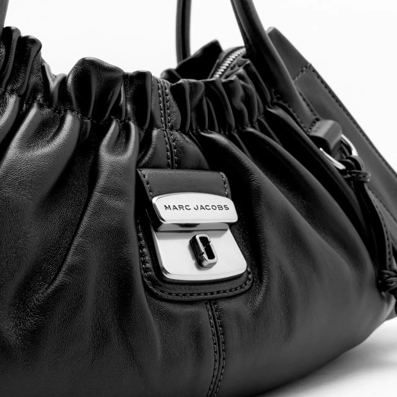 The Cristina Satchel Shoulder Bag Black