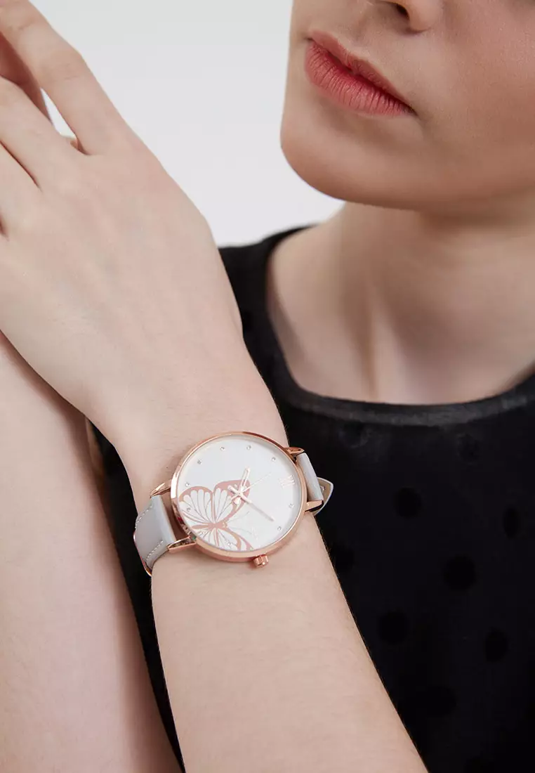 Sophie Jacquilyn Slim Strap Grey