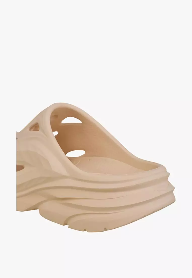 Ora Recovery Mule Unisex Sandal -  Cream