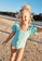 Cotton On Kids green Paige Puff Sleeve One Piece Swimsuit 036ECKA8C20814GS_5