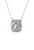 Her Jewellery white and silver Simone Pendant - Made with premium grade crystals from Austria HE210AC04OTFSG_2