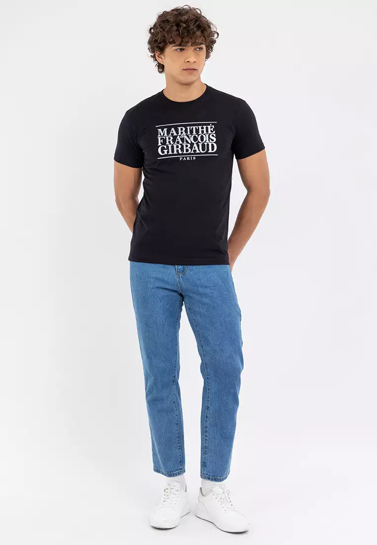 Men's OG Tape Print Tee Black