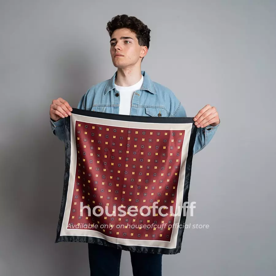 Houseofcuff Scarf Syal Bandana Leher Pria Formal X22