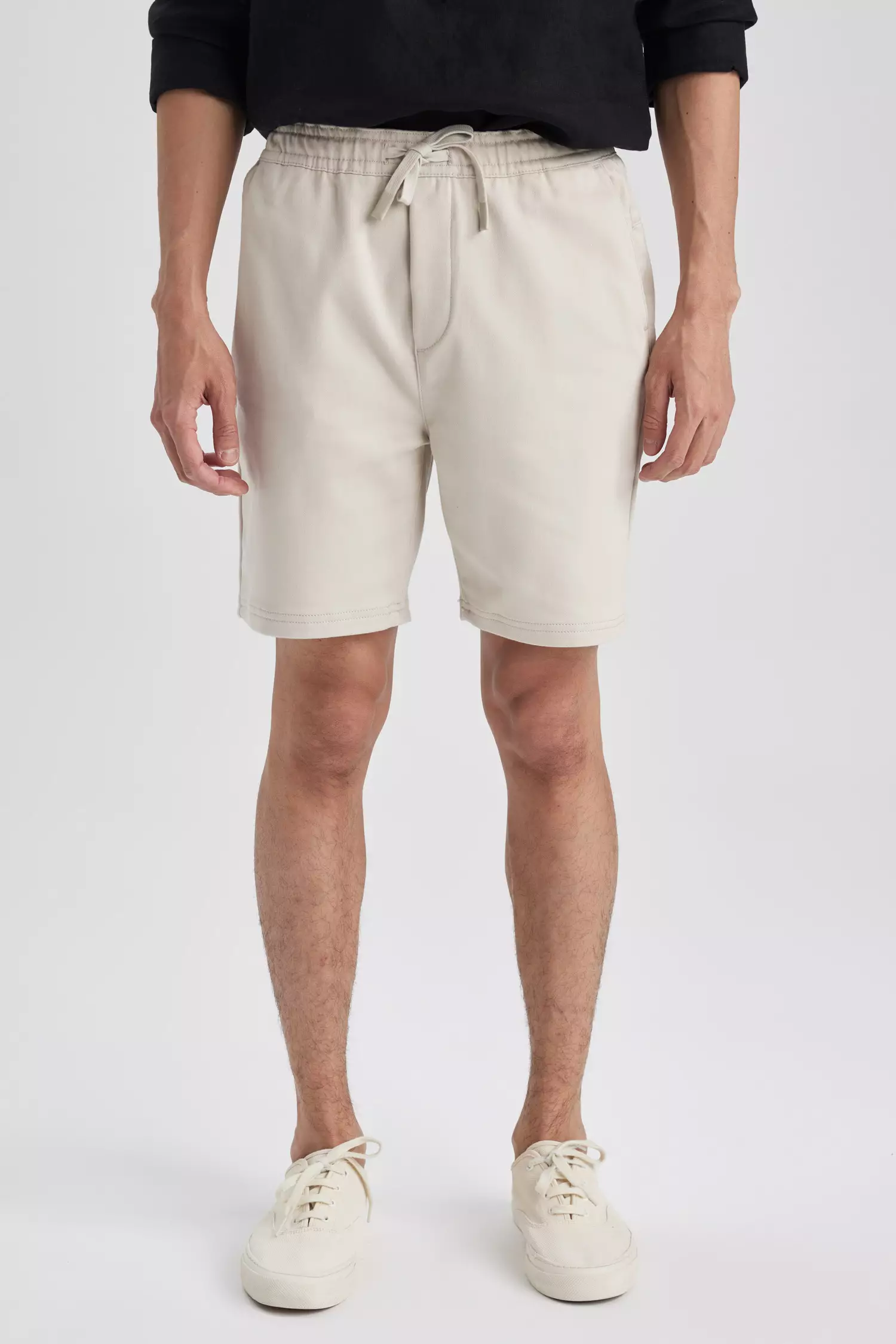 White cotton clearance shorts mens