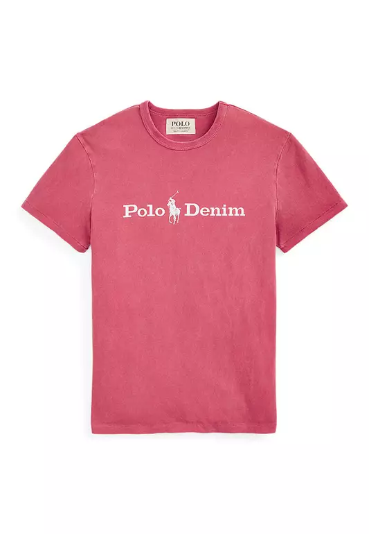 Custom Slim Fit Logo Jersey Tee