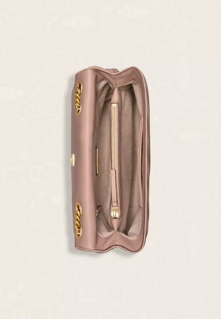 Tory Burch Kira Chevron Convertible Shoulder Bag Devon Sand