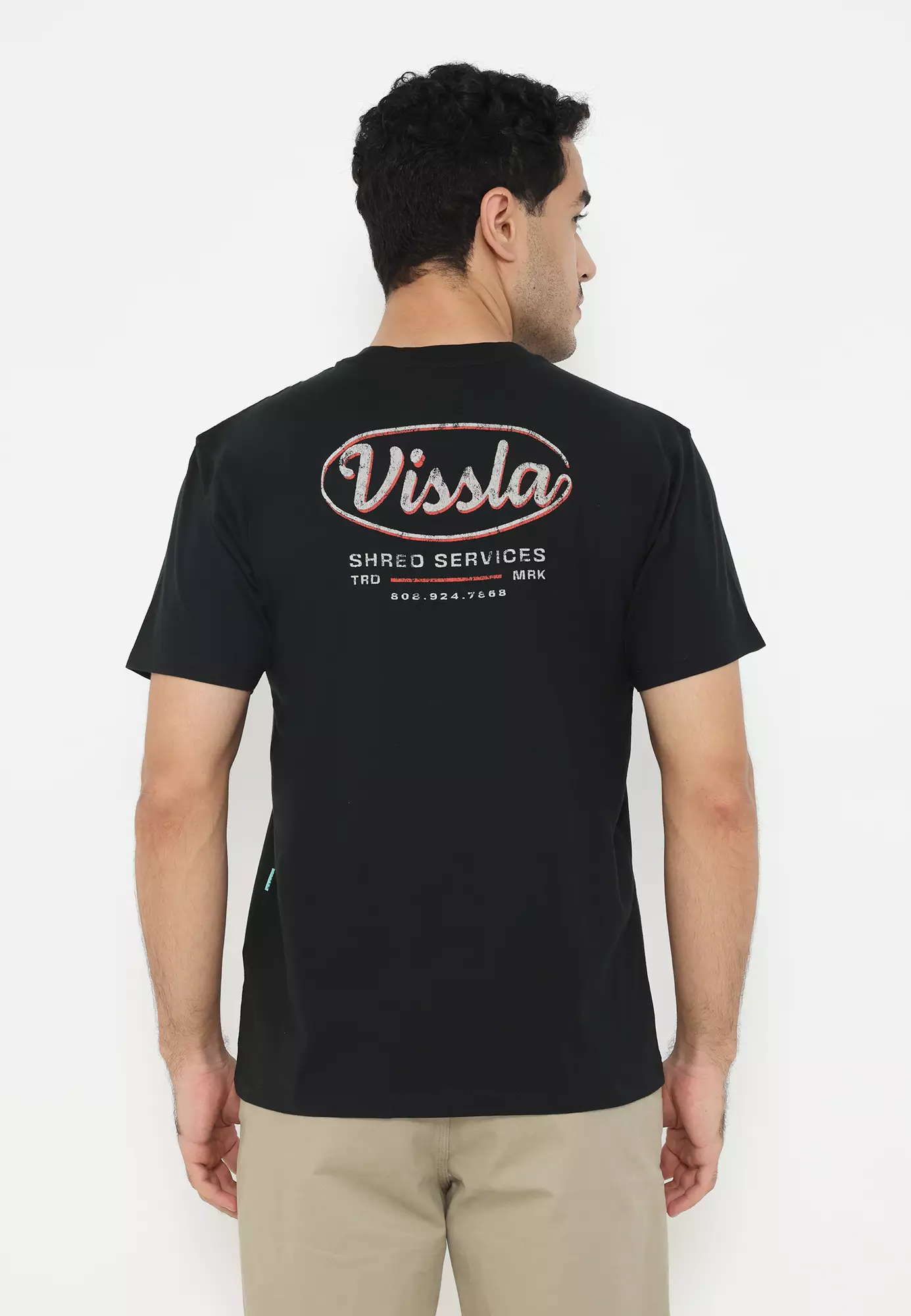 SHRED SERVICES SS ORGANIC POCKET TEE