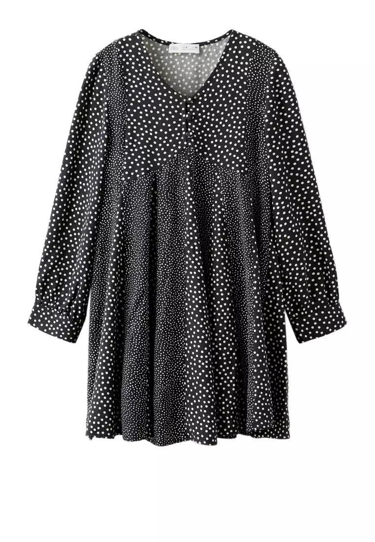 ZARA Polka Dots Mini Dress 2025 Buy ZARA Online ZALORA Hong Kong