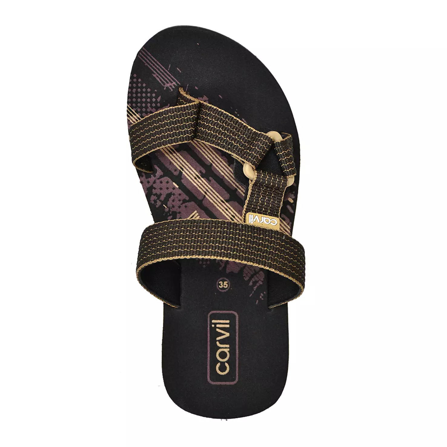 Carvil Sandal Anak Spextra Jr-S08 TP Brown/ Beige