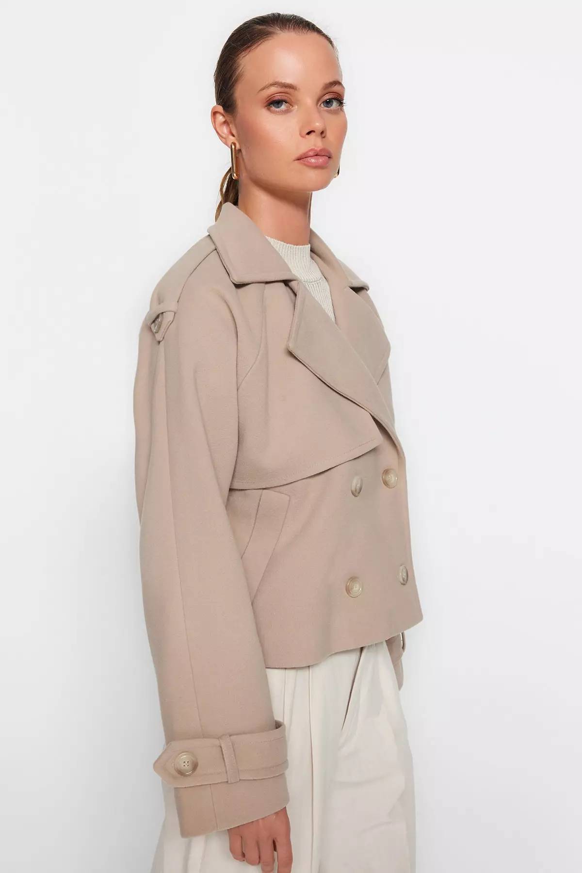Short trench coat - Shop the look - Zizzifashion