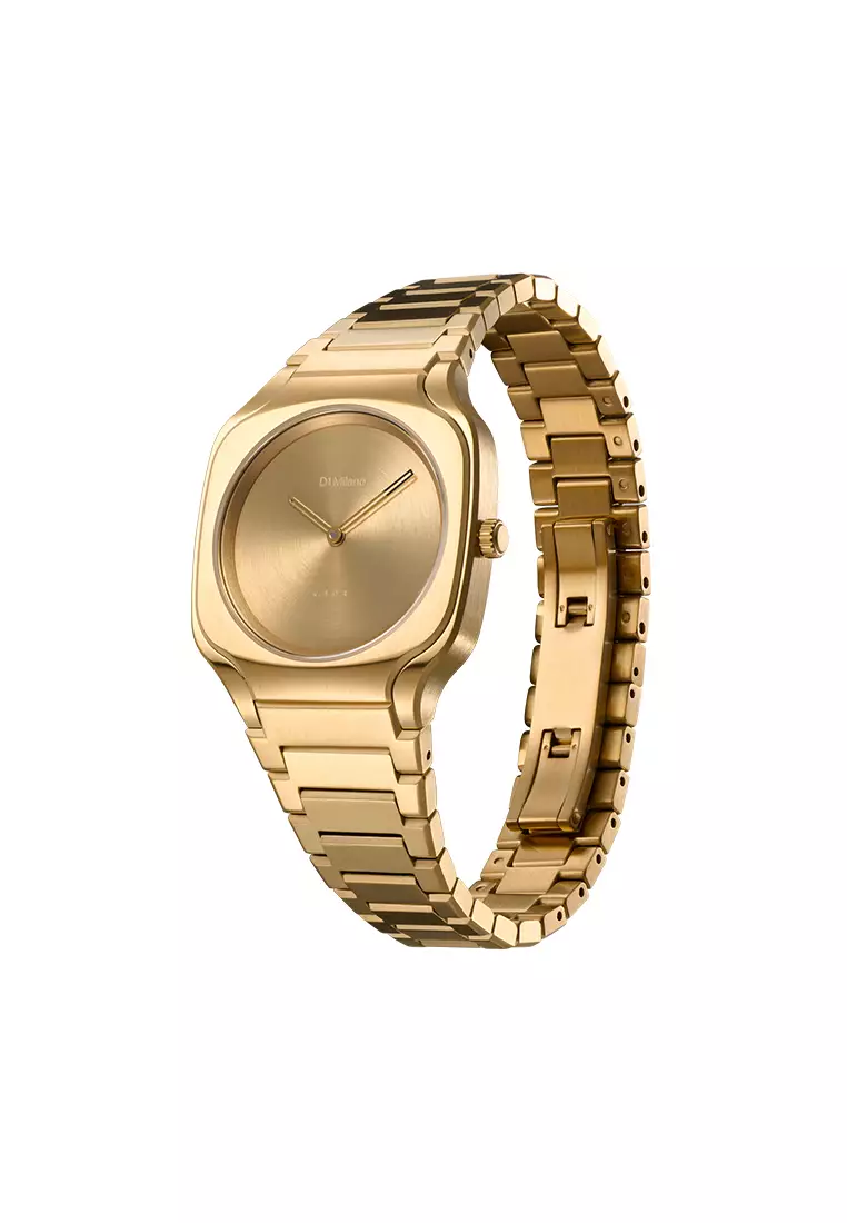 Disco Gold Square Bracelet Watch, 32 mm