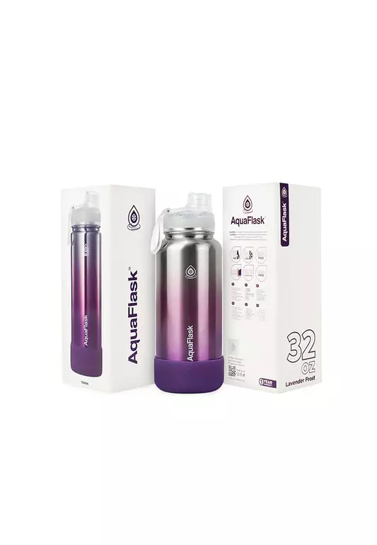 32oz Lavender Frost Terra Vacuum Insulated Stainless Steel Drinking Water Bottle