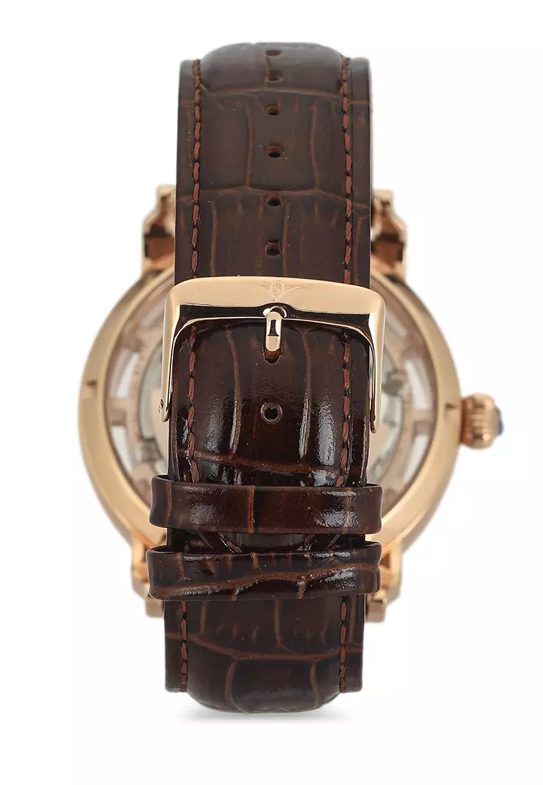 Buy Stuhrling Original Stainless Steel leather Strap Watch 2024
