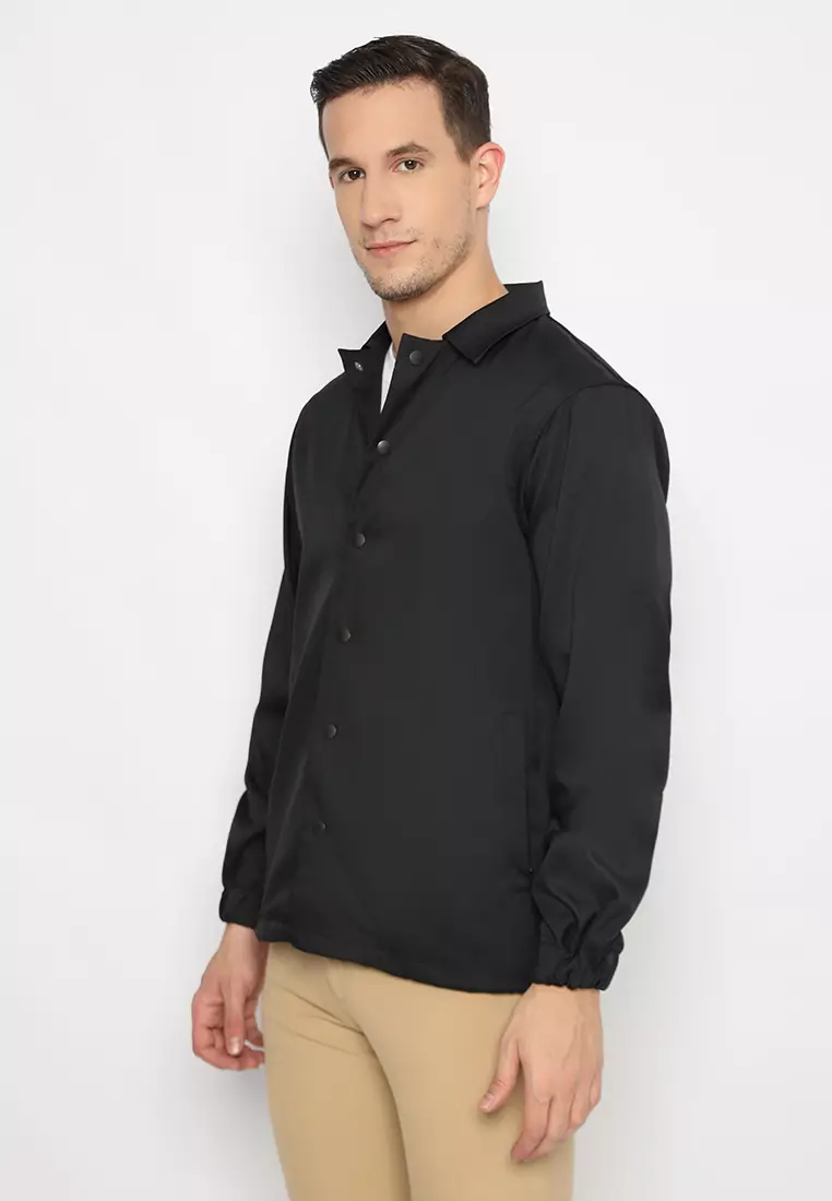 Jobb Lindelof Jacket Pria Regular Fit Hitam