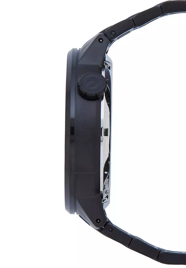 Detroit Automatic Midnight Stainless Stell Watch