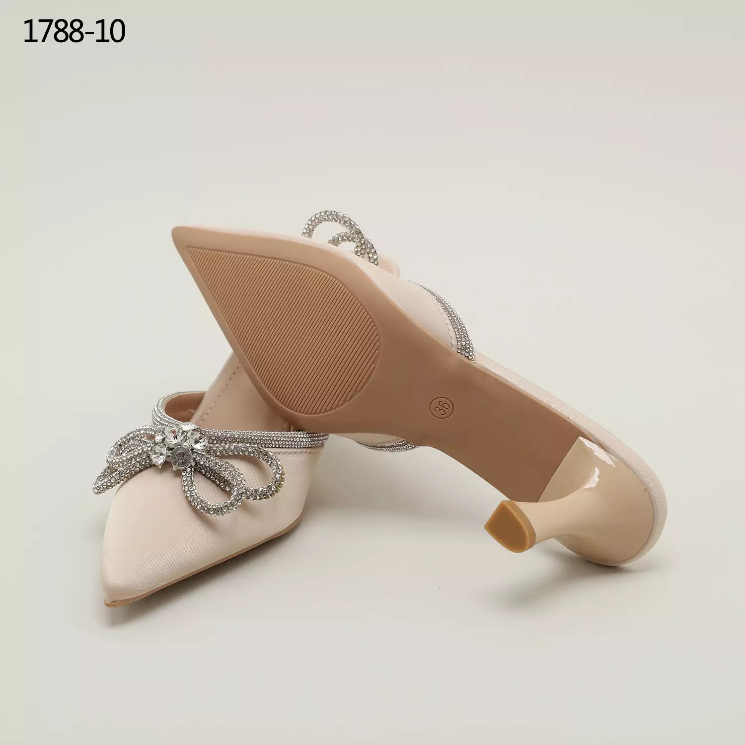 Heliva Kylie High Heels Bow Women Shoes